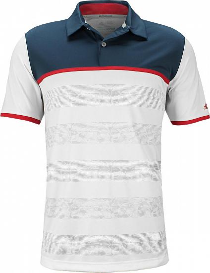 Adidas ClimaCool Camo Stripe Golf Shirts