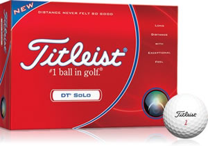 Titleist DT SoLo Golf Balls - Logo Overruns