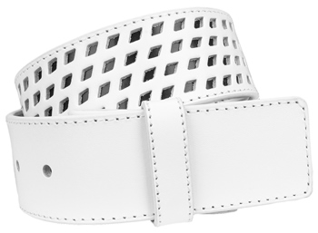 Adidas Shadow Leather Golf Belt Straps - CLEARANCE
