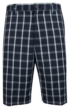 Adidas ClimaLite Contrast Plaid Golf Shorts - CLEARANCE