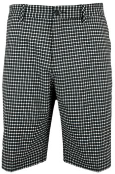 Adidas ClimaLite Neutral Plaid Golf Shorts - CLOSEOUTS