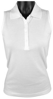 EP Pro Women's Tour-Dry Pique Sleeveless Golf Shirts - CLEARANCE