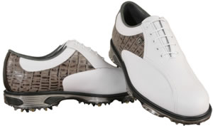 FootJoy DryJoys Tour Contemporary Saddle Golf Shoes - CLOSEOUTS CLEARANCE