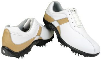 FootJoy Summer Series Checkerboard Saddle Women's Golf Shoes - CLOSEOUTS CLEARANCE