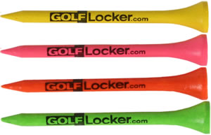 Golf Locker Height Reminder Golf Tee Packs - 2 3/4 inch