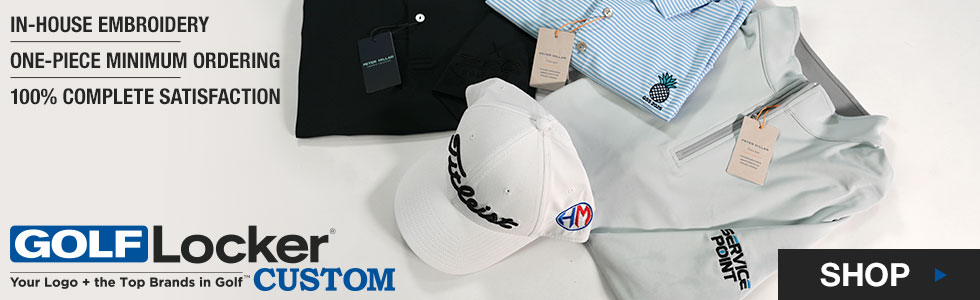 Golf Locker Custom - In-House Embroidery Service