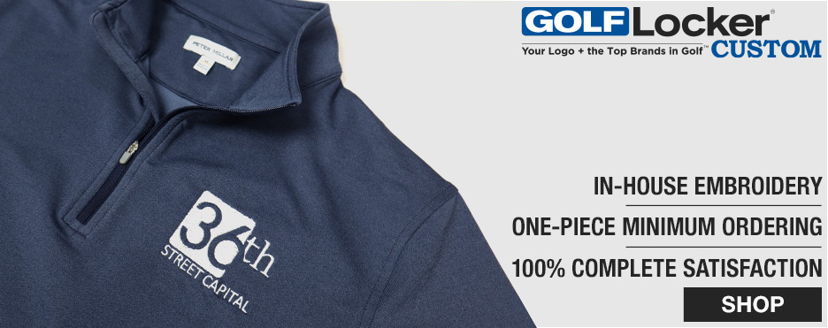 Golf Locker Custom - In-House Embroidery Service