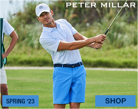 Peter Millar Apparel at Golf Locker Featuring Spring 2023 Styles