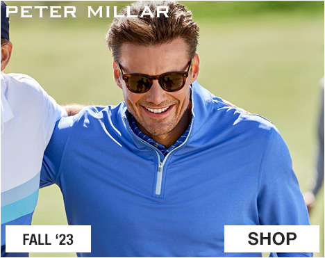 Peter Millar Apparel at Golf Locker Featuring Fall 2023 Styles