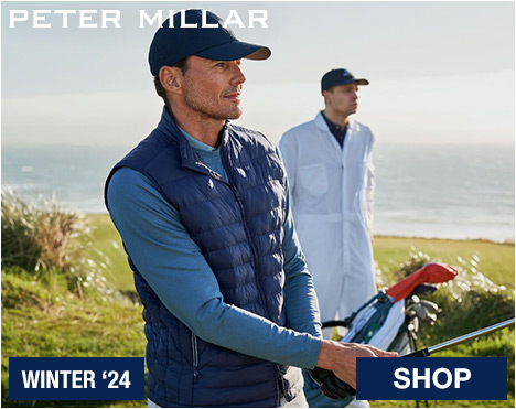 Peter Millar Apparel at Golf Locker Featuring Fall 2023 Styles