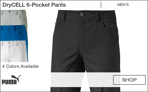 PUMA DryCELL 6-Pocket Golf Pants