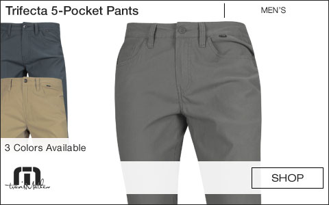 Travis Mathew Trifecta 5-Pocket Golf Pants