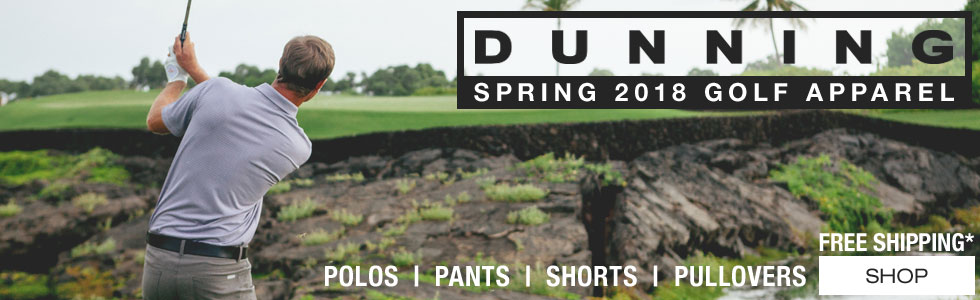 New Dunning for Spring 2018 at Golf Locker