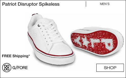 G/Fore Patriot Disruptor Spikeless Golf Shoes