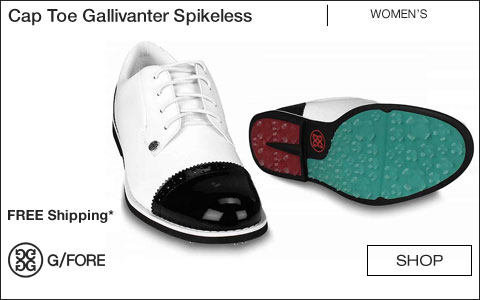 G/Fore Women's Cap Toe Gallivanter Spikeless Golf Shoes