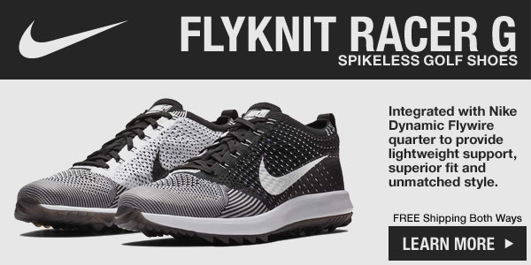 Nike Flyknit Racer G Spikeless Golf Shoes - Click to Learn More