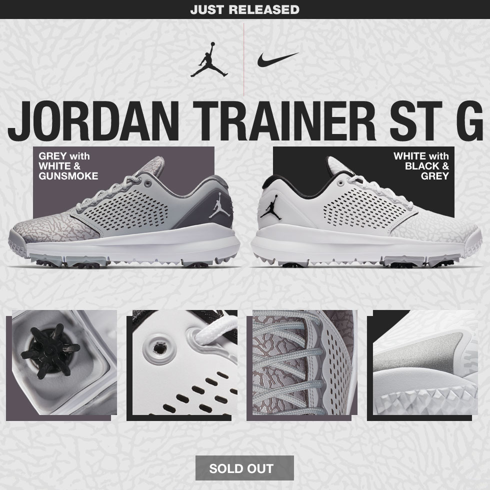 Nike Air Jordan Trainer ST G Golf Shoes