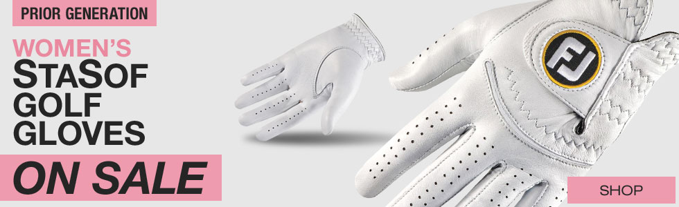 FJ Prior Generation StaSof Women's Golf Gloves