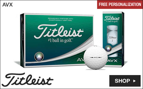 Titleist AVX Personalized Golf Balls - HOLIDAY FREE PERSONALIZATION