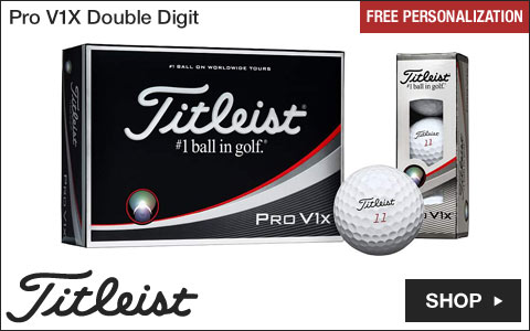 Titleist Pro V1X Double Digit Personalized Golf Balls - HOLIDAY FREE PERSONALIZATION