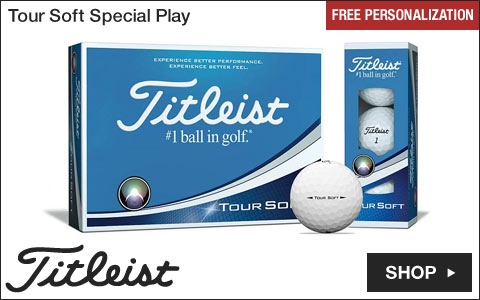 Titleist Tour Soft Special Play Personalized Golf Balls - HOLIDAY FREE PERSONALIZATION