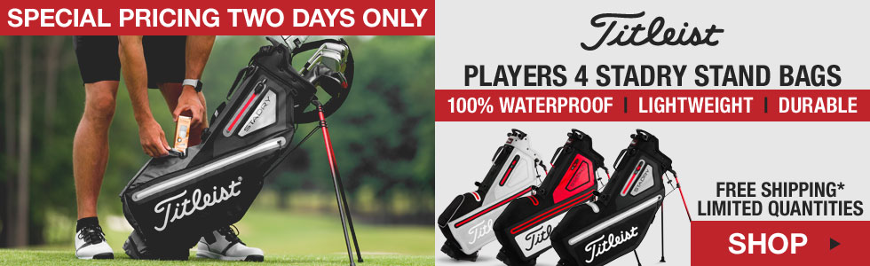 Titleist Players 4 StaDry Stand Golf Bags - HOLIDAY SPECIAL
