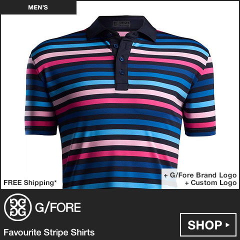 G/FORE Favourite Stripe Golf Shirts