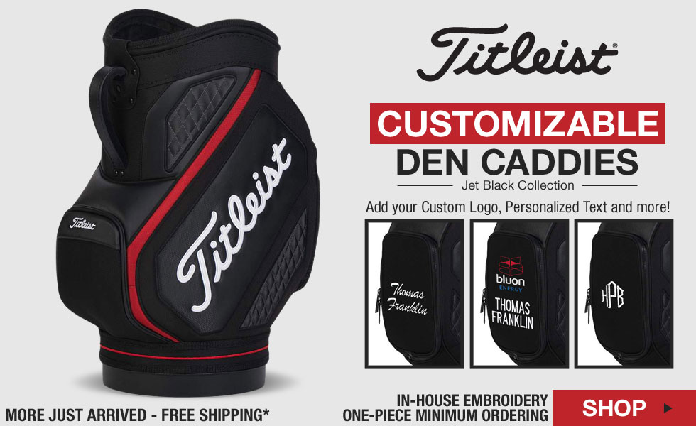 Titleist Den Caddies - Jet Black Collection - More Just Arrived
