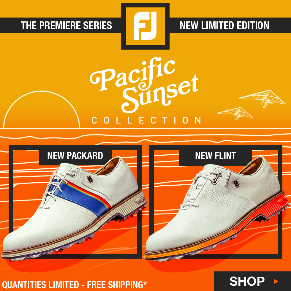 Premiere Series Limited Edition Pacific Sunset Golf Shoes Now Shipping