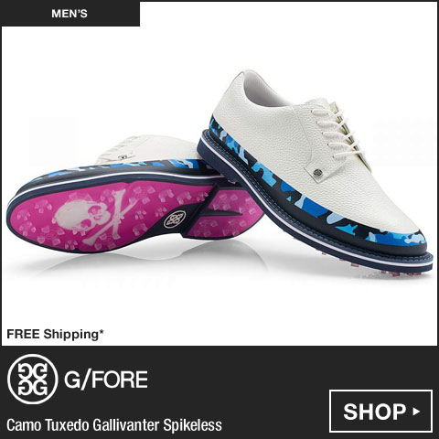 G/FORE Camo Tuxedo Gallivanter Spikeless Golf Shoes