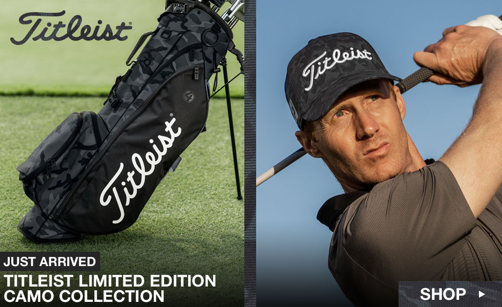 New Titleist 2021 Camo Collection at Golf Locker