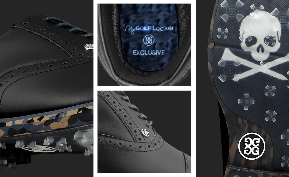 G/FORE x Golf Locker Exclusive Gallivanter Spikeless Golf Shoes - Black Limited Edition