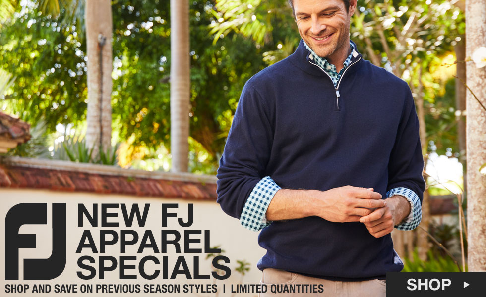 FJ Previous Season Apparel Specials at Golf Locker
