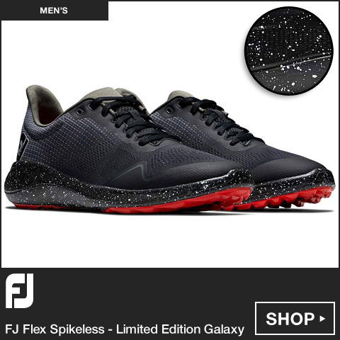 FJ Flex Spikeless Golf Shoes - Limited Edition Galaxy at Golf Locker