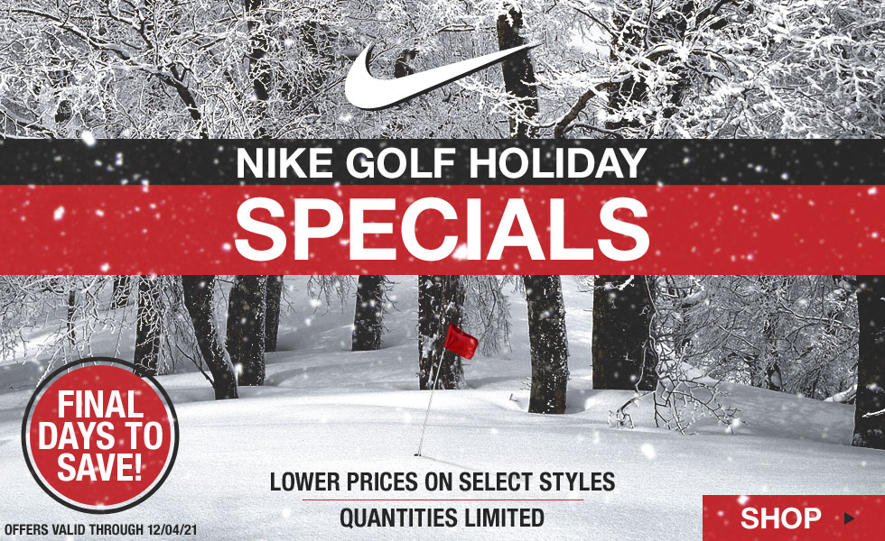 Nike Golf Holiday Specials at Golf Locker