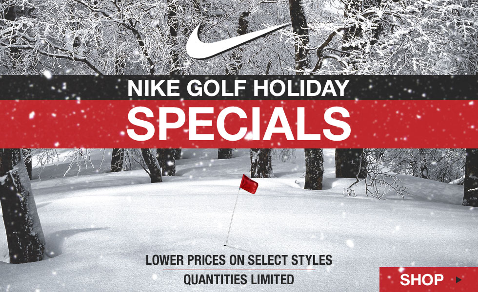 Nike Golf Holiday Specials at Golf Locker