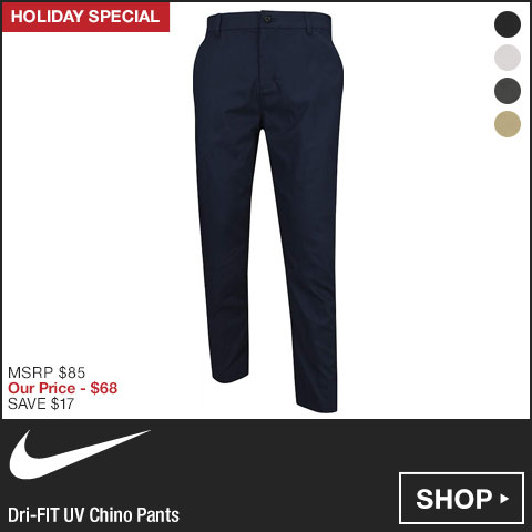 Nike Dri-FIT UV Chino Golf Pants - Holiday Special