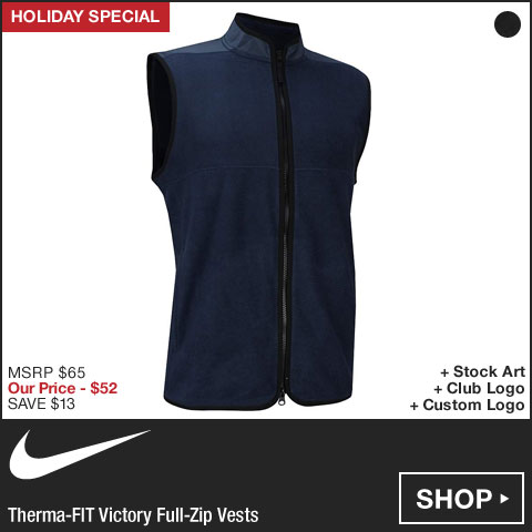 Nike Therma-FIT Victory Full-Zip Golf Vests - Holiday Special