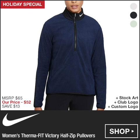 Nike Women's Therma-FIT Victory Half-Zip Golf Pullovers - Holiday Special