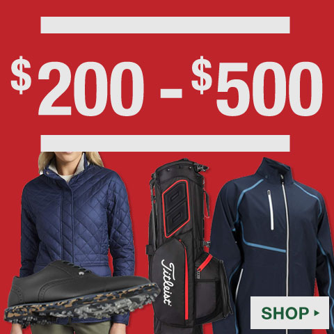 Shop Gifts by Price Range at Golf Locker - $200 - $500