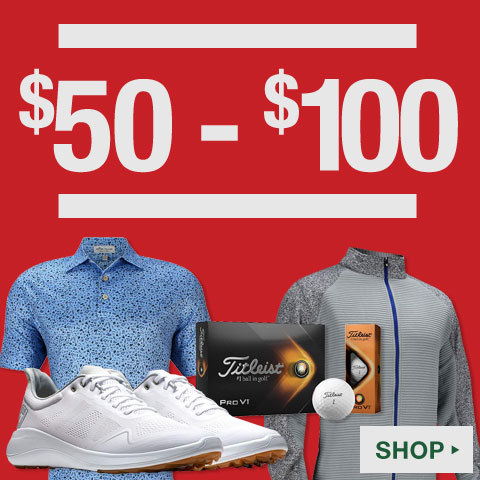 Shop Gifts by Price Range at Golf Locker - $50 - $100