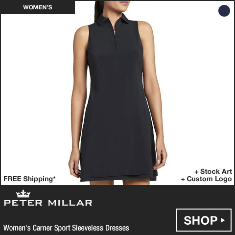 Peter Millar Women's Carner Sport Sleeveless Golf Dresses at Golf Locker