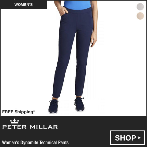 Peter Millar Women's Dynamite Technical Golf Pants at Golf Locker