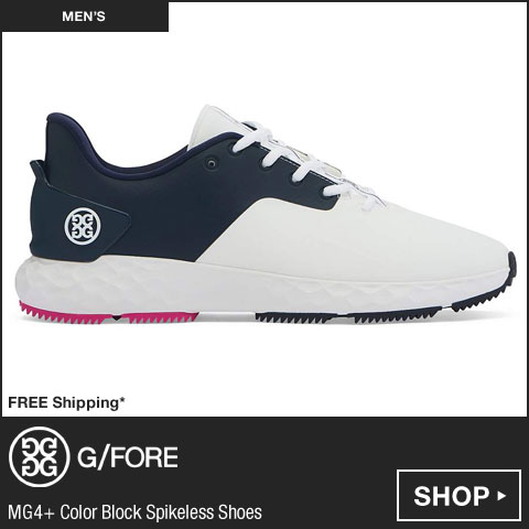 G/FORE MG4+ Color Block Spikeless Golf Shoes at Golf Locker