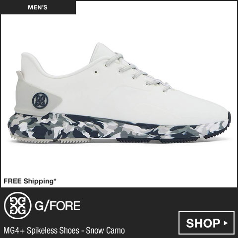 G/FORE MG4+ Spikeless Golf Shoes - Snow Camo at Golf Locker