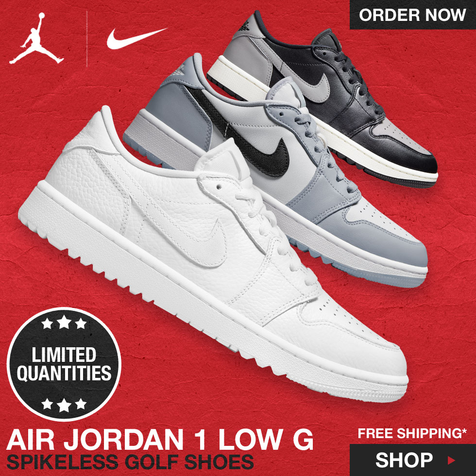 Nike Air Jordan 1 Low G Spikeless Golf Shoes at Golf Locker