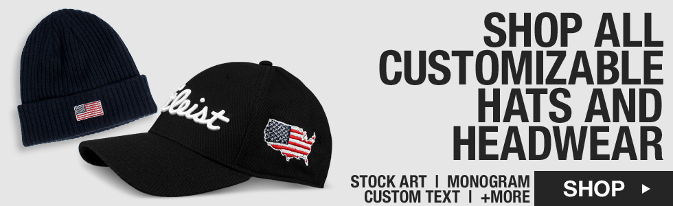 Shop Custom Logo Hats & Headwear at Golf Locker
