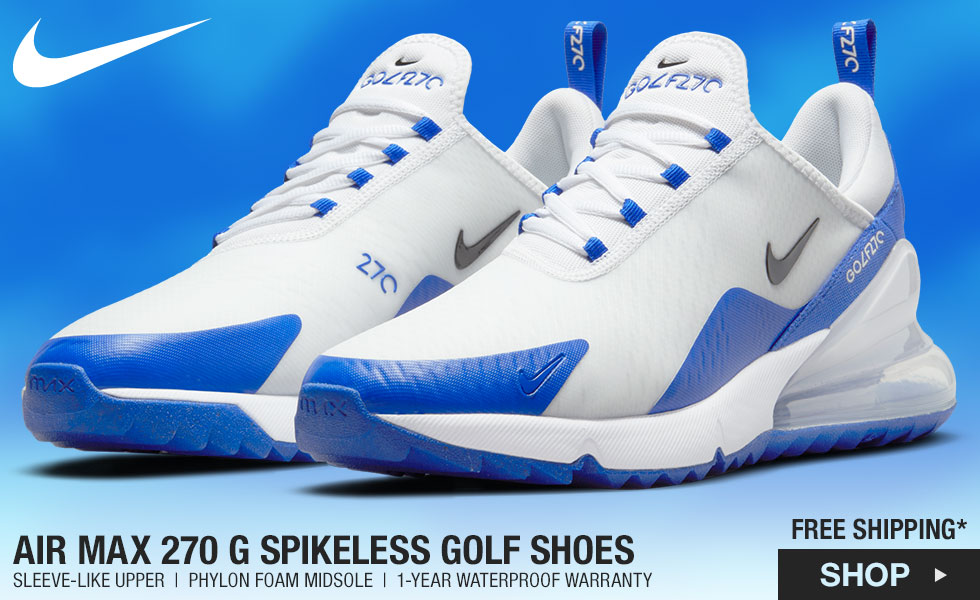 Nike Air Max 270 G Spikeless Golf Shoes at Golf Locker