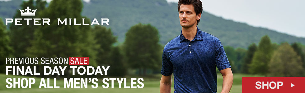 Peter Millar Apparel Sale at Golf Locker - Limited Time Only - Shop All Men's Items