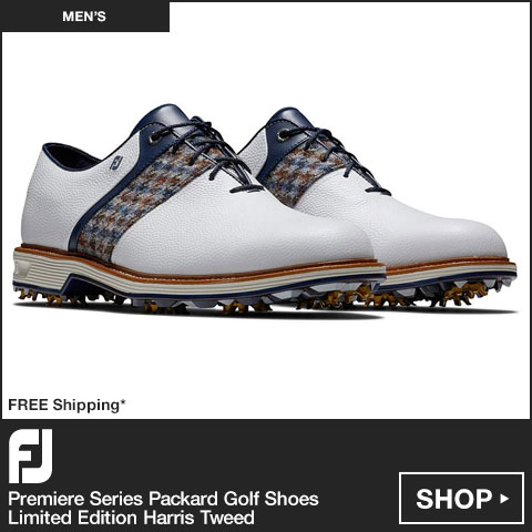 FJ Premiere Series Packard Golf Shoes - Limited Edition Harris Tweed at Golf Locker